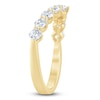 Thumbnail Image 2 of Lab-Grown Diamond Contour Anniversary Ring 1 ct tw 14K Yellow Gold