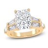 Thumbnail Image 1 of Radiant-Cut Created By Jared Studio Lab-Grown Diamond Engagement Ring 4-1/2 ct tw 14K Yellow Gold