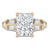 Thumbnail Image 3 of Radiant-Cut Created By Jared Studio Lab-Grown Diamond Engagement Ring 4-1/2 ct tw 14K Yellow Gold