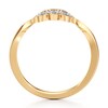 Thumbnail Image 2 of J'Lure Lab-Grown Diamond Scalloped Wedding Band 1/6 ct tw 18K Yellow Gold