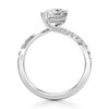 Thumbnail Image 2 of J'Lure Moval Old-Cut Lab-Grown Diamond Bypass Engagement Ring 1-3/8 ct tw 18K White Gold
