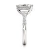 Thumbnail Image 3 of J'Lure Moval Old-Cut Lab-Grown Diamond Bypass Engagement Ring 1-3/8 ct tw 18K White Gold