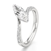 Thumbnail Image 4 of J'Lure Moval Old-Cut Lab-Grown Diamond Bypass Engagement Ring 1-3/8 ct tw 18K White Gold