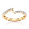 Thumbnail Image 1 of J'Lure Lab-Grown Diamond Contour Wedding Band 1/3 ct tw 18K Yellow Gold