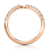 Thumbnail Image 2 of J'Lure Lab-Grown Diamond Contour Wedding Band 1/3 ct tw 18K Rose Gold