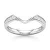 Thumbnail Image 1 of J'Lure Lab-Grown Diamond Contour Wedding Band 1/5 ct tw 18K White Gold