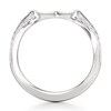 Thumbnail Image 2 of J'Lure Lab-Grown Diamond Contour Wedding Band 1/5 ct tw 18K White Gold