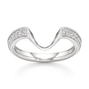 Thumbnail Image 1 of J'Lure Lab-Grown Diamond Contour Wedding Band 1/5 ct tw 18K White Gold