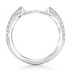 Thumbnail Image 2 of J'Lure Lab-Grown Diamond Contour Wedding Band 1/5 ct tw 18K White Gold