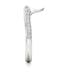 Thumbnail Image 3 of J'Lure Lab-Grown Diamond Contour Wedding Band 1/5 ct tw 18K White Gold