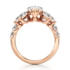 Thumbnail Image 2 of J'Lure Moval Old-Cut Lab-Grown Diamond Engagement Ring 5-1/3 ct tw 18K Rose Gold