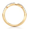 Thumbnail Image 2 of J'Lure Lab-Grown Diamond Angled Contour Wedding Band 1/5 ct tw 18K Yellow Gold