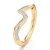 Thumbnail Image 4 of J'Lure Lab-Grown Diamond Contour Wedding Band 1/6 ct tw 18K Yellow Gold