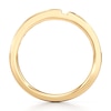 Thumbnail Image 2 of J'Lure Baguette-Cut Lab-Grown Diamond Contour Wedding Band 3/8 ct tw 18K Yellow Gold