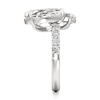 Thumbnail Image 3 of J'Lure Pear Step-Cut Two-Stone Lab-Grown Diamond Engagement Ring 4-5/8 ct tw 18K White Gold