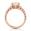 Thumbnail Image 2 of J'Lure Radiant Brilliant-Cut Lab-Grown Diamond Engagement Ring 2-3/8 ct tw 18K Rose Gold