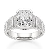 Thumbnail Image 1 of J'Lure Radiant Brilliant-Cut Lab-Grown Diamond Engagement Ring 3-1/2 ct tw 18K White Gold