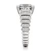 Thumbnail Image 3 of J'Lure Radiant Brilliant-Cut Lab-Grown Diamond Engagement Ring 3-1/2 ct tw 18K White Gold