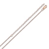 Thumbnail Image 3 of Initial Heart Necklace 14K Rose Gold 18"