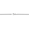 Thumbnail Image 4 of Men's Natural Blue Sapphire & Black Diamond Lion Necklace 1/4 ct tw Sterling Silver 24"
