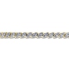 Thumbnail Image 2 of Marquise-Cut Lab-Grown Diamond Tennis Bracelet 5 ct tw 14K Yellow Gold 7"