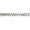 Thumbnail Image 2 of Jared Signature Pear-Shaped Lab-Grown Diamond Tennis Bracelet 5 ct tw 14K Yellow Gold 7"