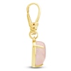 Thumbnail Image 3 of Charm'd by Lulu Frost Heart-Shaped Natural Pink Quartz Charm 10K Yellow Gold