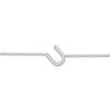 Thumbnail Image 2 of Diamond Initial U Bracelet 1/15 ct tw 10K White Gold 7.5"