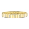 Thumbnail Image 1 of Shy Creation Diamond Brick-Pattern Bangle Bracelet 1/3 ct tw 14K Yellow Gold
