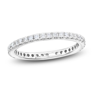 Lab-Grown Diamond Eternity Band 1/2 to 5/8 ct tw 14K White Gold