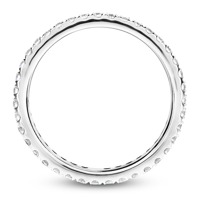 Main Image 2 of Lab-Grown Diamond Eternity Band 1/2 ct tw 14K White Gold