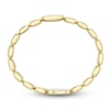 Thumbnail Image 3 of Shy Creation Baguette & Round-Cut Multi-Diamond Pillow Link Bangle Bracelet 1/2 ct tw 14K Yellow Gold