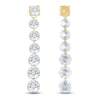 Thumbnail Image 3 of Jared Signature Collection Lab-Grown Diamond Graduated Drop Earrings 3 ct tw 14K Yellow Gold