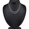 Thumbnail Image 5 of Jared Signature Collection Lab-Grown Diamond Double-Strand Necklace 5 ct tw 14K Yellow Gold 18"