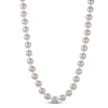 Thumbnail Image 2 of Akoya Cultured Pearl Necklace 14K Yellow Gold 5.5-6mm 24"