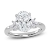 Thumbnail Image 1 of Oval-Cut Lab-Grown Diamond Engagement Ring 2-1/6 ct tw 14K White Gold