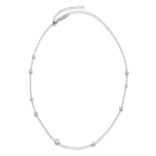 Constellations by Jared Lab-Grown Diamond Gemini Necklace 3/4 ct tw 10K White Gold 18"