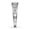 Thumbnail Image 2 of Diamond Engagement Ring 1-1/4 ct tw Princess-cut 14K White Gold