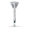Thumbnail Image 2 of Diamond Engagement Ring 1 ct tw Oval 14K White Gold