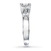 Thumbnail Image 2 of Diamond Engagement Ring 3/4 ct tw Princess-cut 14K White Gold