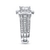 Thumbnail Image 2 of Diamond Bridal Set 3 ct tw Princess-cut 14K White Gold