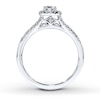 Thumbnail Image 2 of Diamond Bridal Set 1/2 ct tw Round 14K White Gold