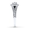 Thumbnail Image 3 of Diamond Engagement Ring 5/8 ct tw Round-cut 14K White Gold