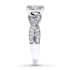 Thumbnail Image 2 of Diamond Engagement Ring 1 ct tw Princess-cut 14K White Gold