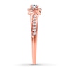 Thumbnail Image 1 of Diamond Engagement Ring 1/2 ct tw Round-cut 14K Rose Gold