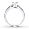 Thumbnail Image 1 of Diamond Engagement Ring 1/2 ct tw Princess-cut 14K White Gold