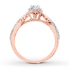 Thumbnail Image 2 of Diamond Engagement Ring 5/8 ct tw Round-cut 14K Two-Tone Gold