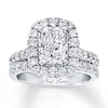 Thumbnail Image 1 of Neil Lane Bridal Set 3-1/3 ct tw Diamonds 14K White Gold