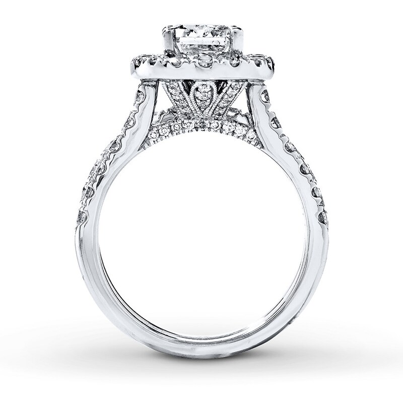 Main Image 2 of Neil Lane Bridal Set 3-1/3 ct tw Diamonds 14K White Gold