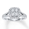 Thumbnail Image 0 of Diamond Engagement Ring 1 ct tw Round-cut 14K White Gold